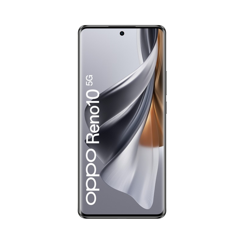 OPPO Reno 10 Smartphone 5G, AI Tripla fotocamera 64+32+8MP, Selfie 32MP, Display 6.7" 120HZ AMOLED, 5000 mAh, RAM 8GB (Esp.