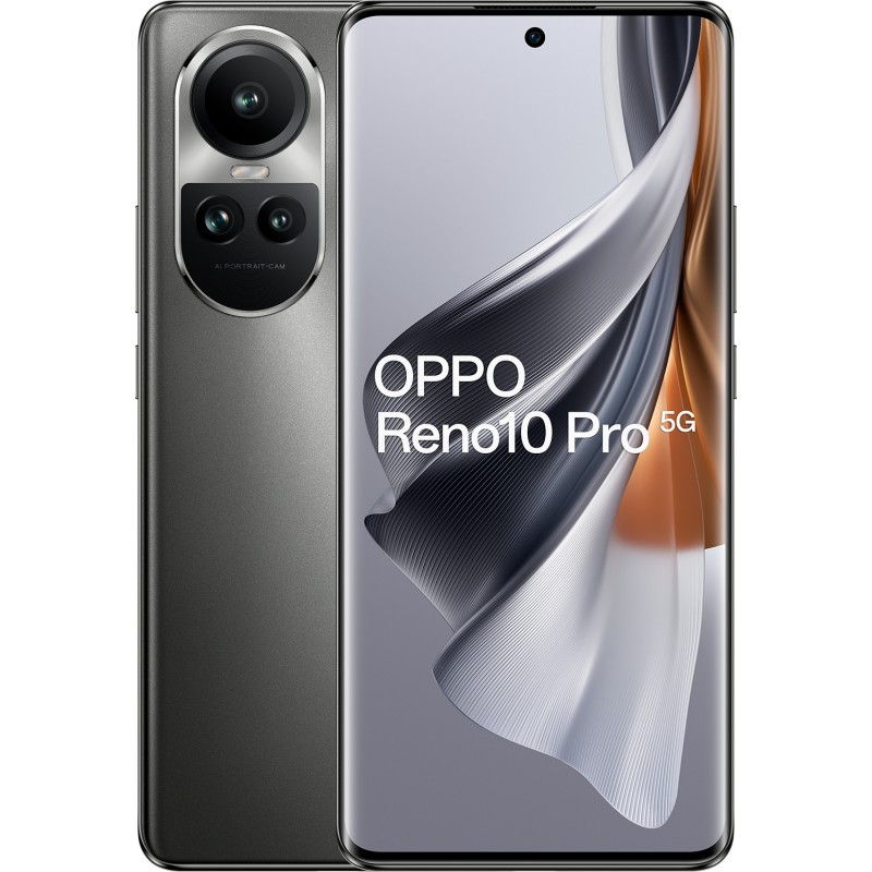 OPPO Reno 10 Pro 5G 17 cm (6.7") SIM doble Android 13 USB Tipo C 12 GB 256 GB 4600 mAh Gris, Plata