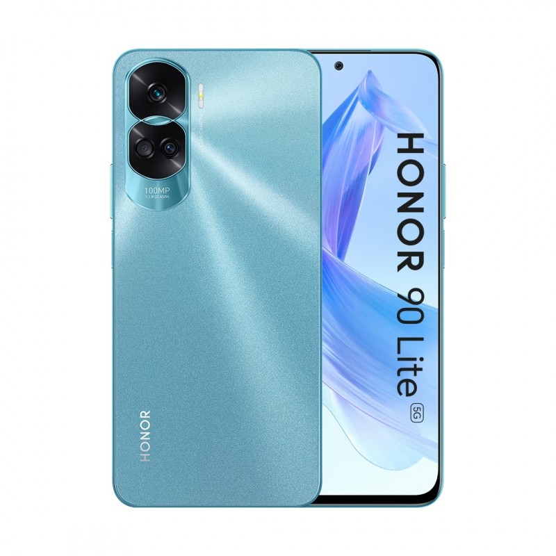 Honor 90 Lite 17 cm (6.7") Dual-SIM Android 13 5G USB Typ-C 8 GB 256 GB 4500 mAh Cyan