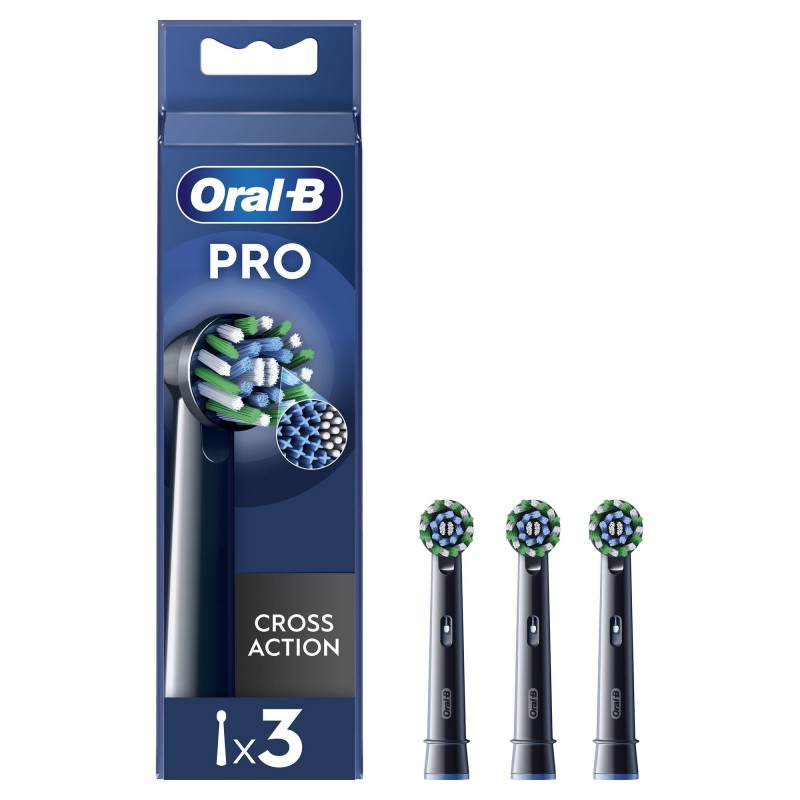 Oral-B Pro Cross Action 3 Stück(e) Schwarz