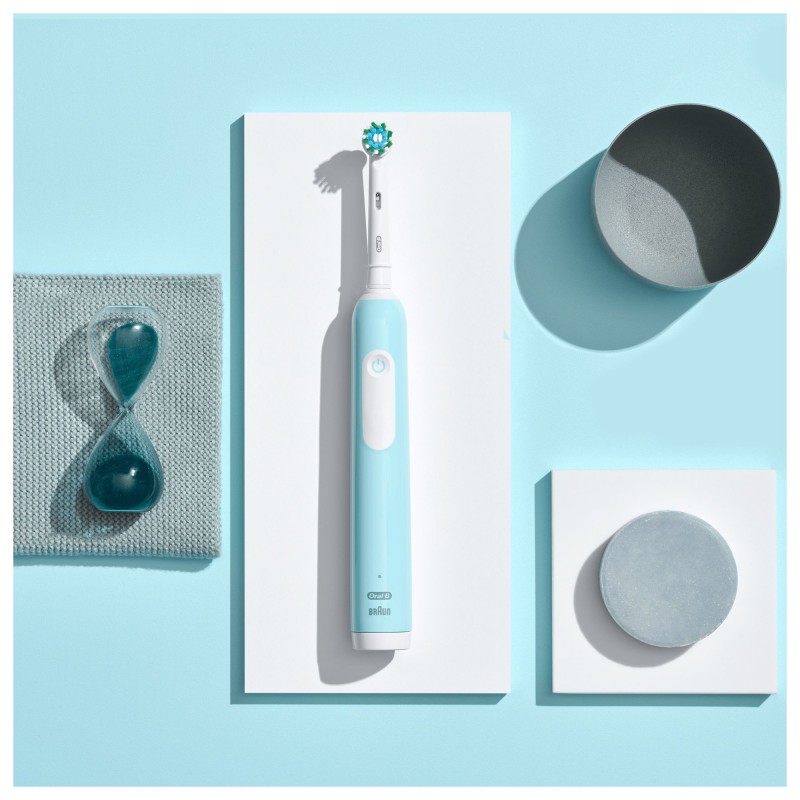 Oral-B Pro Series 1 Erwachsener Vibrierende Zahnbürste Blau, Weiß