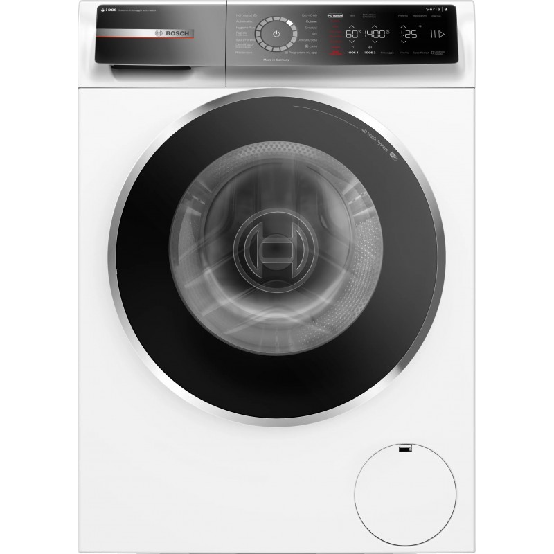 Bosch Serie 8 WGB254A0IT lavadora Carga frontal 10 kg 1400 RPM A Blanco