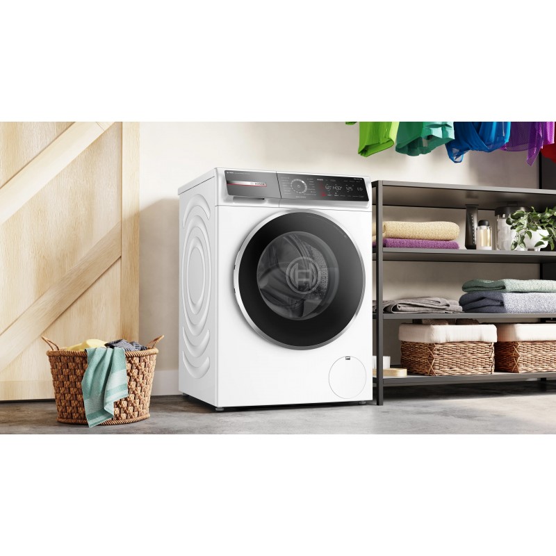 Bosch Serie 8 WGB254A0IT machine à laver Charge avant 10 kg 1400 tr min A Blanc