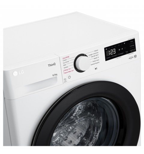 LG F2WV308S6AW lavadora Carga frontal 8,5 kg 1170 RPM A Blanco