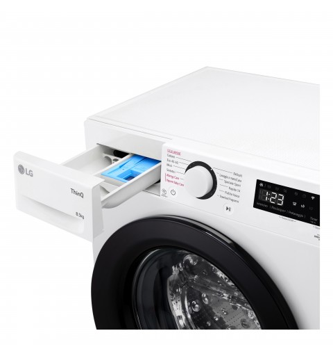 LG F2WV308S6AW lavadora Carga frontal 8,5 kg 1170 RPM A Blanco