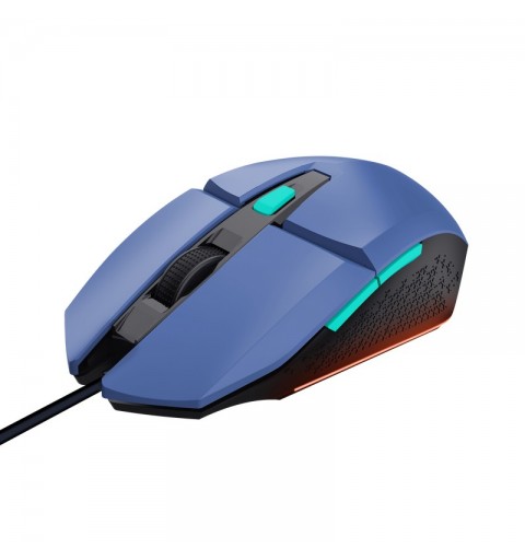 Trust GXT109B FELOX mouse Ambidestro USB tipo A 6400 DPI