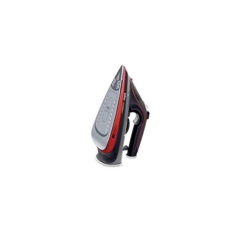 Braun SI 5057 RD Steam iron Ceramic soleplate 2700 W Black, Red