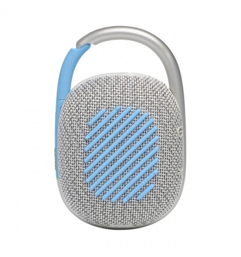 JBL Clip 4 Eco Enceinte portable stéréo Bleu, Blanc 5 W