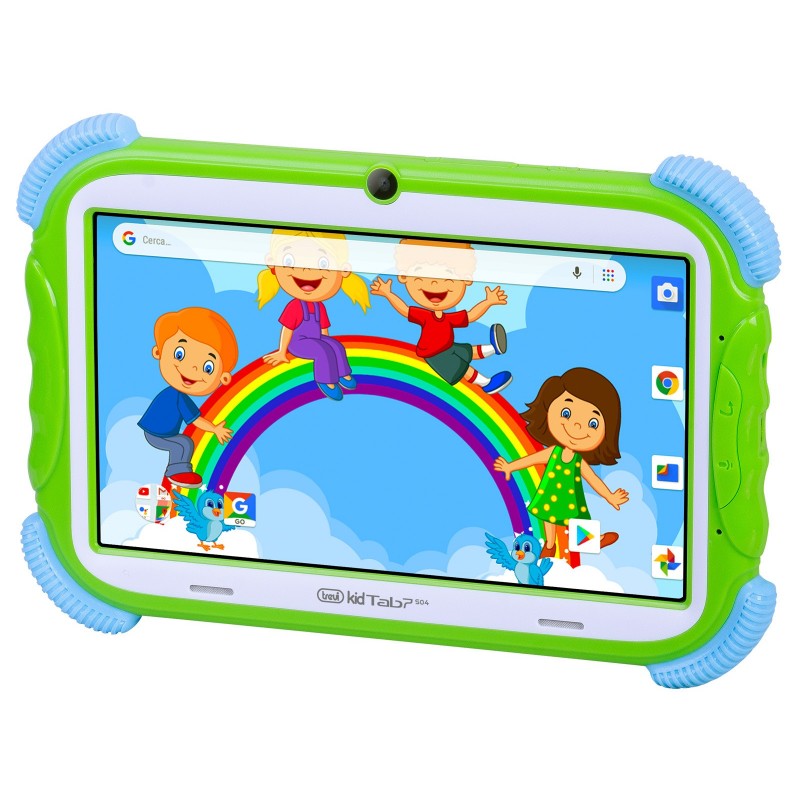 Trevi TAB KIDTAB 7 S04 16 Go 17,8 cm (7") Cortex 2 Go Wi-Fi 4 (802.11n) Android 11 Go edition Vert