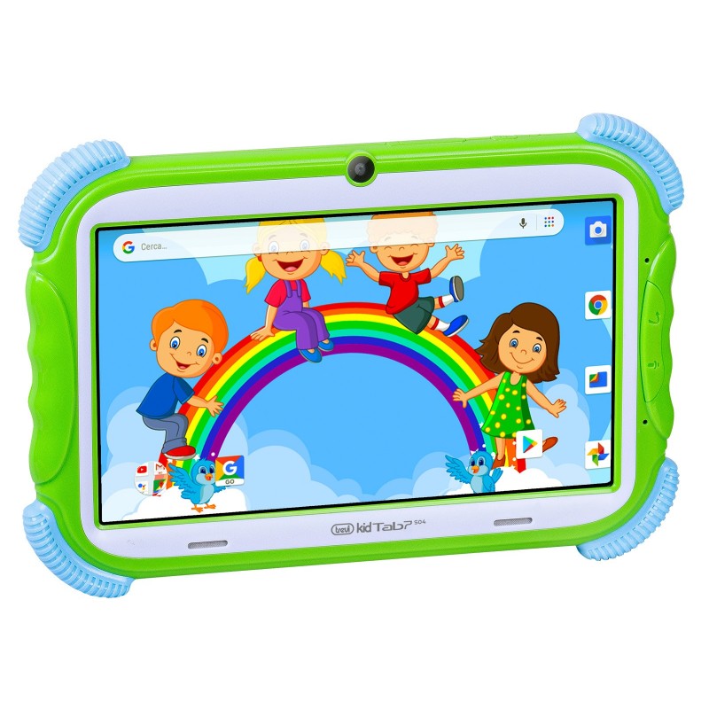 Trevi TAB KIDTAB 7 S04 16 GB 17.8 cm (7") Cortex 2 GB Wi-Fi 4 (802.11n) Android 11 Go edition Green