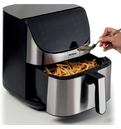 Ariete 4628 00 Single 7 L Stand-alone 1800 W Hot air fryer Stainless steel