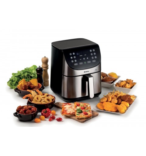 Ariete 4628 00 Single 7 L Stand-alone 1800 W Hot air fryer Stainless steel