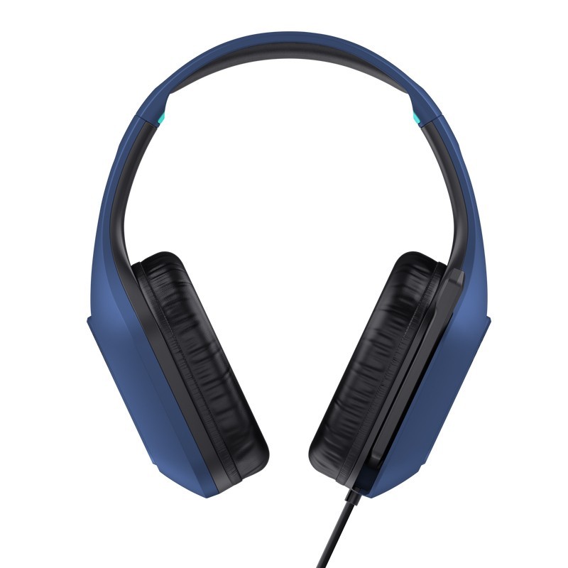 Trust GXT 415B Zirox Casque Avec fil Arceau Jouer Bleu