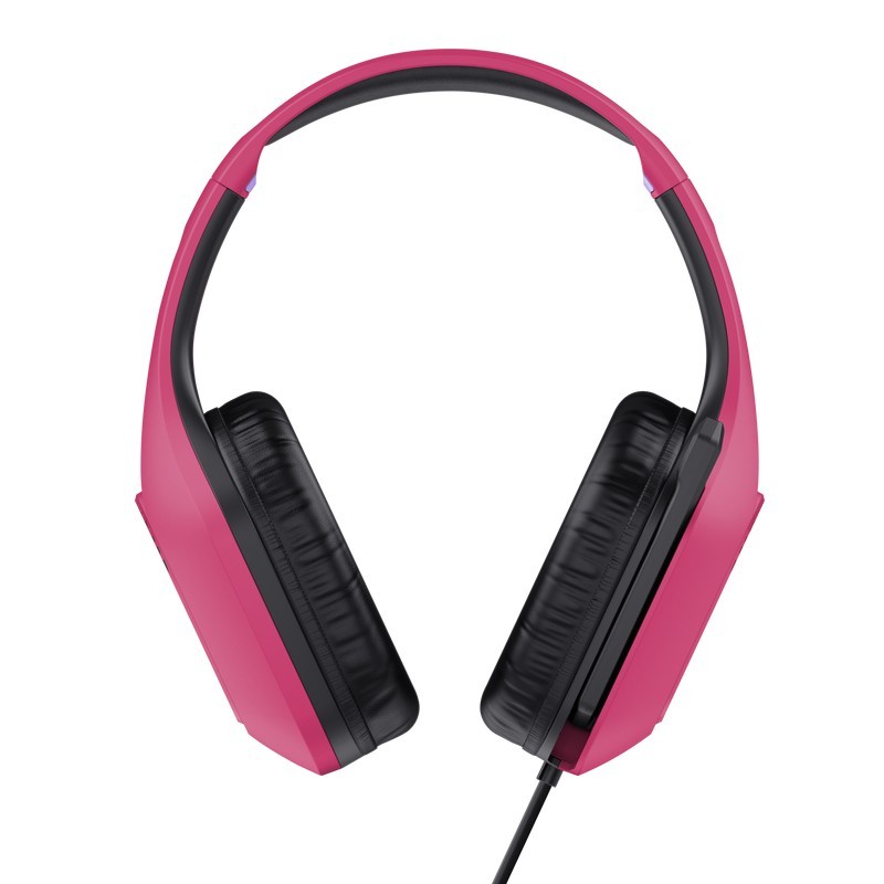 Trust GXT 415P Zirox Kopfhörer Kabelgebunden Kopfband Gaming Pink