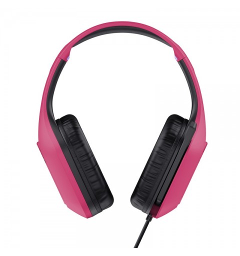 Trust GXT 415P Zirox Casque Avec fil Arceau Jouer Rose