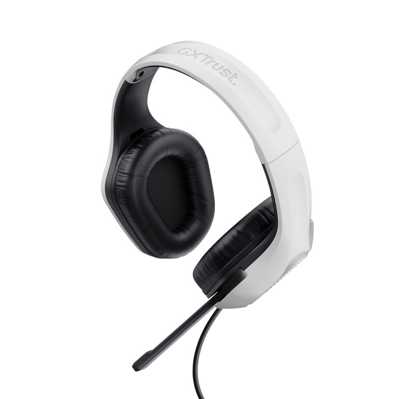 Trust GXT 415W Zirox Headset Wired Head-band Gaming White