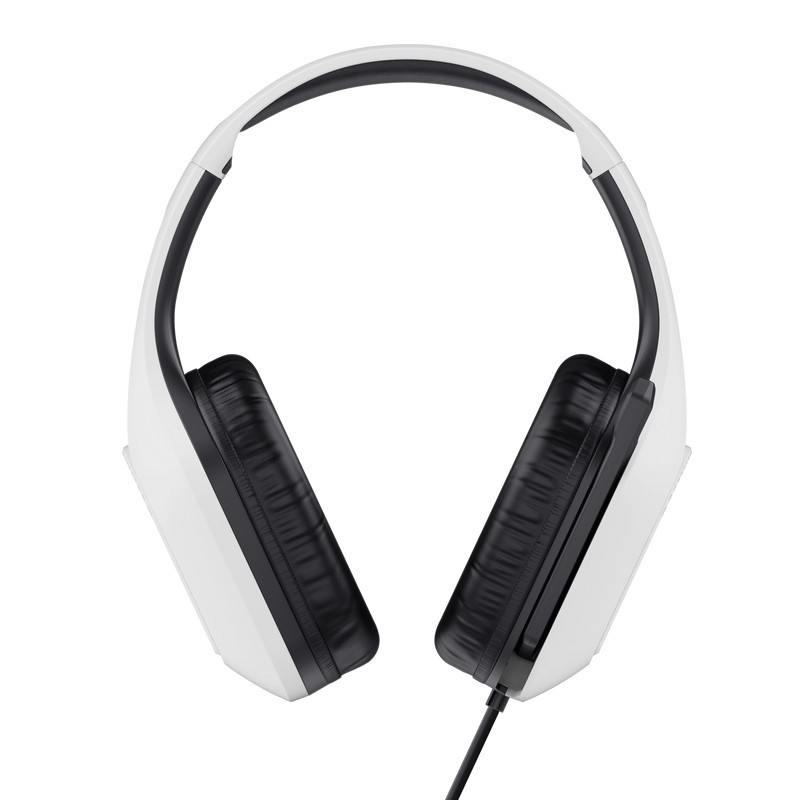 Trust GXT 415W Zirox Casque Avec fil Arceau Jouer Blanc