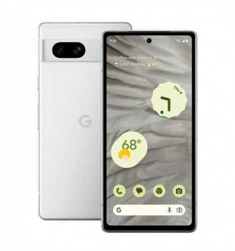 Google Pixel 7a 15,5 cm (6.1") Doppia SIM Android 13 5G USB tipo-C 8 GB 128 GB 4385 mAh Bianco