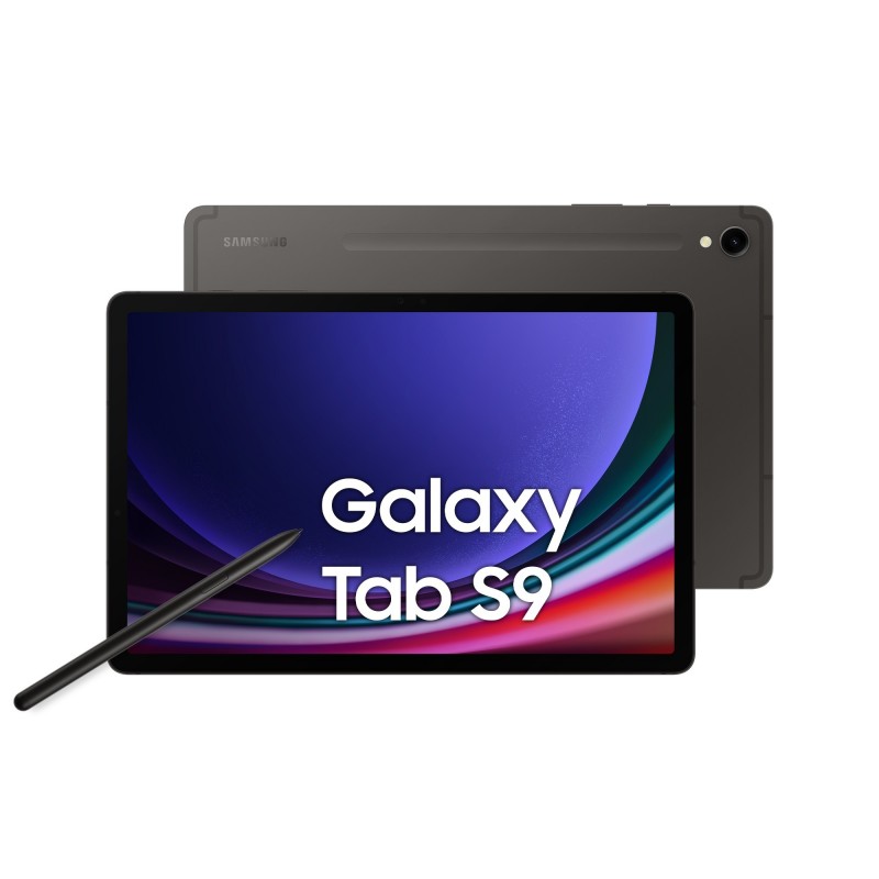 Samsung Galaxy Tab S9 SM-X710N 128 GB 27,9 cm (11") Qualcomm Snapdragon 8 GB Wi-Fi 6 (802.11ax) Android 13 Grafito