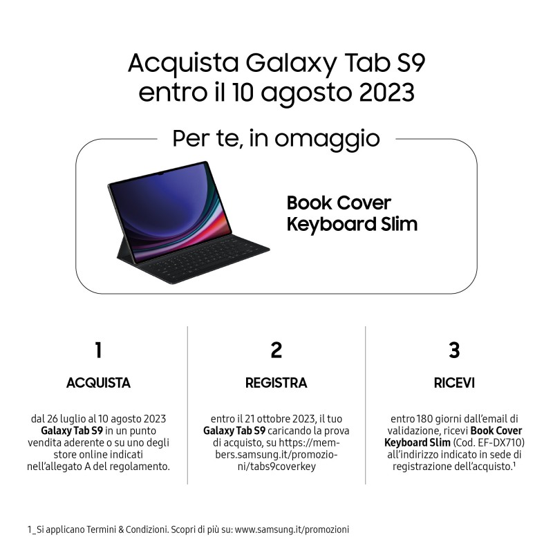 Samsung Galaxy Tab S9 SM-X710N 128 GB 27,9 cm (11") Qualcomm Snapdragon 8 GB Wi-Fi 6 (802.11ax) Android 13 Grafito