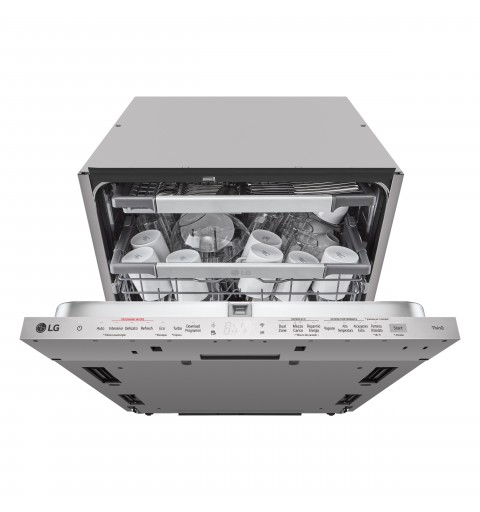 LG DB475TXS.AASQEIS Spülmaschine Voll integriert 14 Maßgedecke A