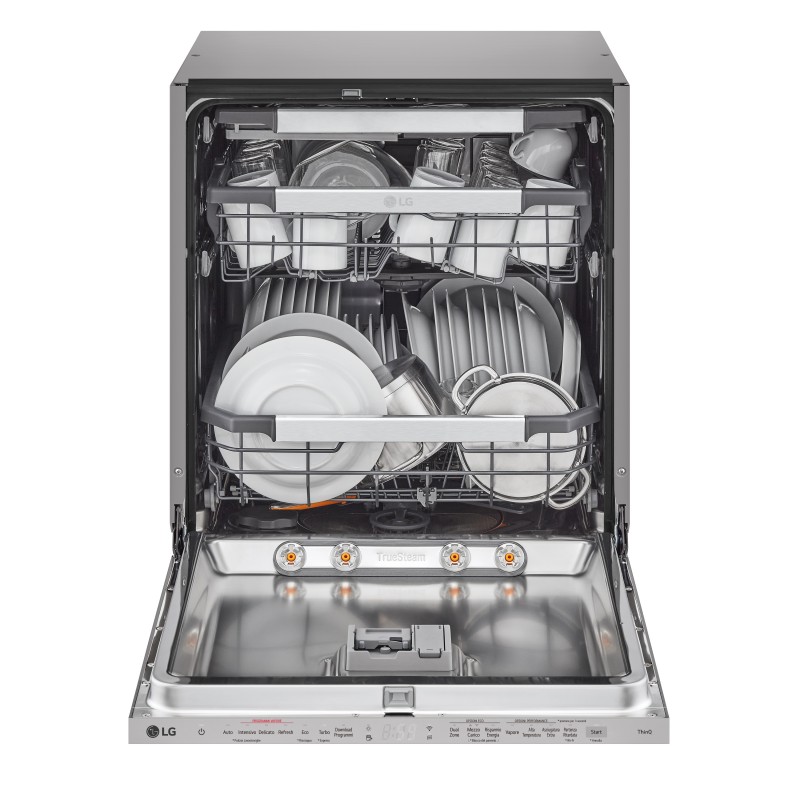 LG DB475TXS.AASQEIS dishwasher Fully built-in 14 place settings A