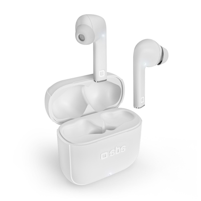 SBS Beat Free Auriculares True Wireless Stereo (TWS) Dentro de oído Llamadas Música Blanco