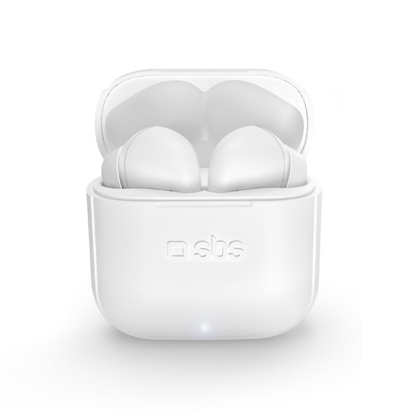 SBS Beat Free Auriculares True Wireless Stereo (TWS) Dentro de oído Llamadas Música Blanco