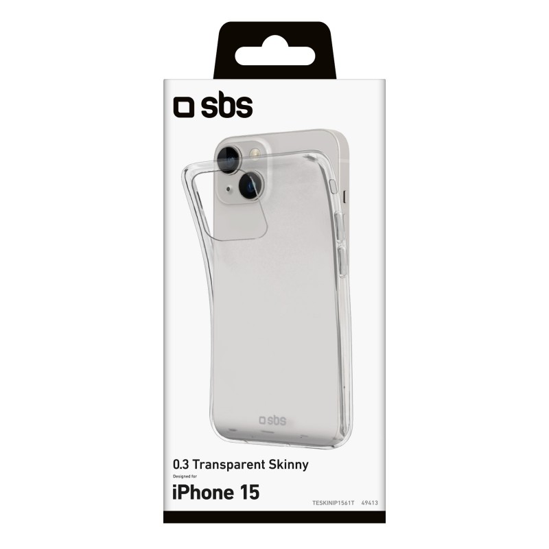 SBS TESKINIP1561T Handy-Schutzhülle 15,5 cm (6.1") Cover Transparent