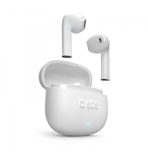 SBS One Color Auriculares True Wireless Stereo (TWS) Dentro de oído Llamadas Música Bluetooth Blanco