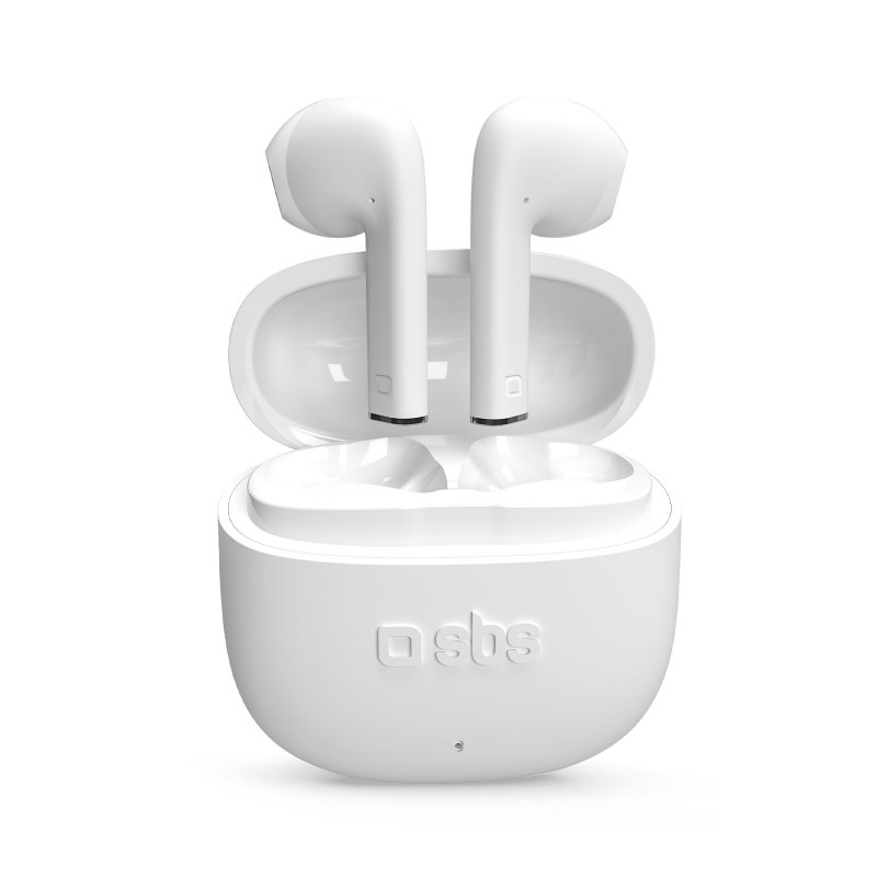 SBS One Color Casque True Wireless Stereo (TWS) Ecouteurs Appels Musique Bluetooth Blanc