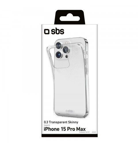 SBS TESKINIP1567PT Handy-Schutzhülle 17 cm (6.7") Cover Transparent