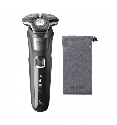 Philips SHAVER Series 5000 S5887 10 Wet and dry electric shaver and soft pouch