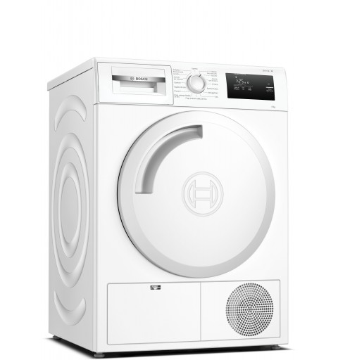 Bosch Serie 4 WTH83058II sèche-linge Pose libre Charge avant 8 kg A+ Blanc