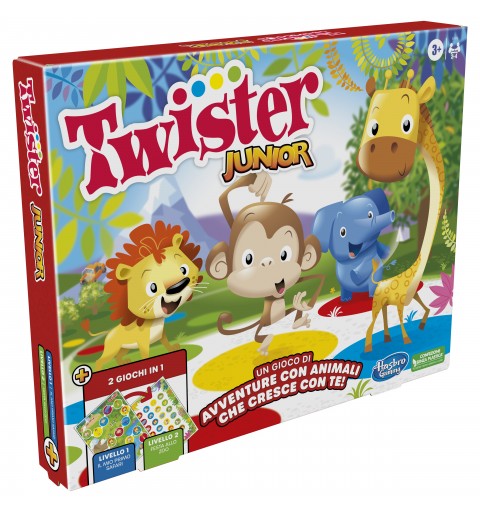 Hasbro Gaming Twister Junior Brettspiel Reisen Abenteuer