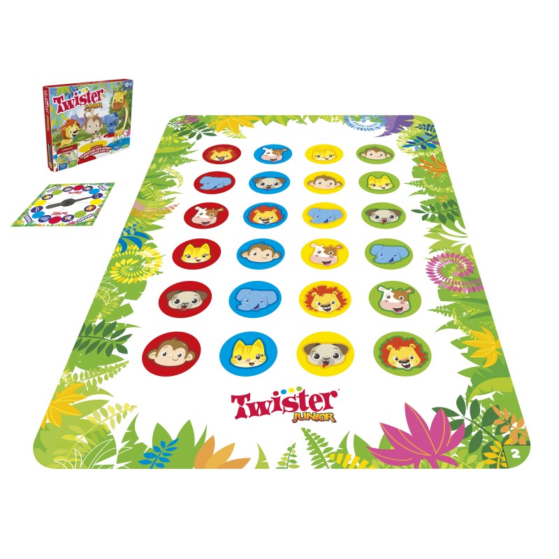 Hasbro Gaming Twister Junior Brettspiel Reisen Abenteuer