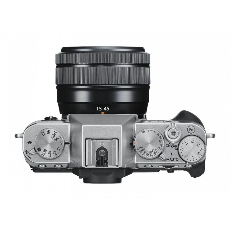 Fujifilm X -T30 II + 15-45mm Boîtier MILC 26,1 MP X-Trans CMOS 4 9600 x 2160 pixels Argent, Noir