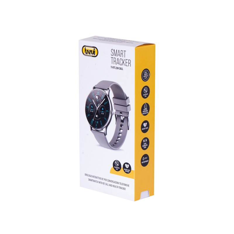 Trevi T-fit 230 CALL 3.53 cm (1.39") TFT Digital Touchscreen Silver