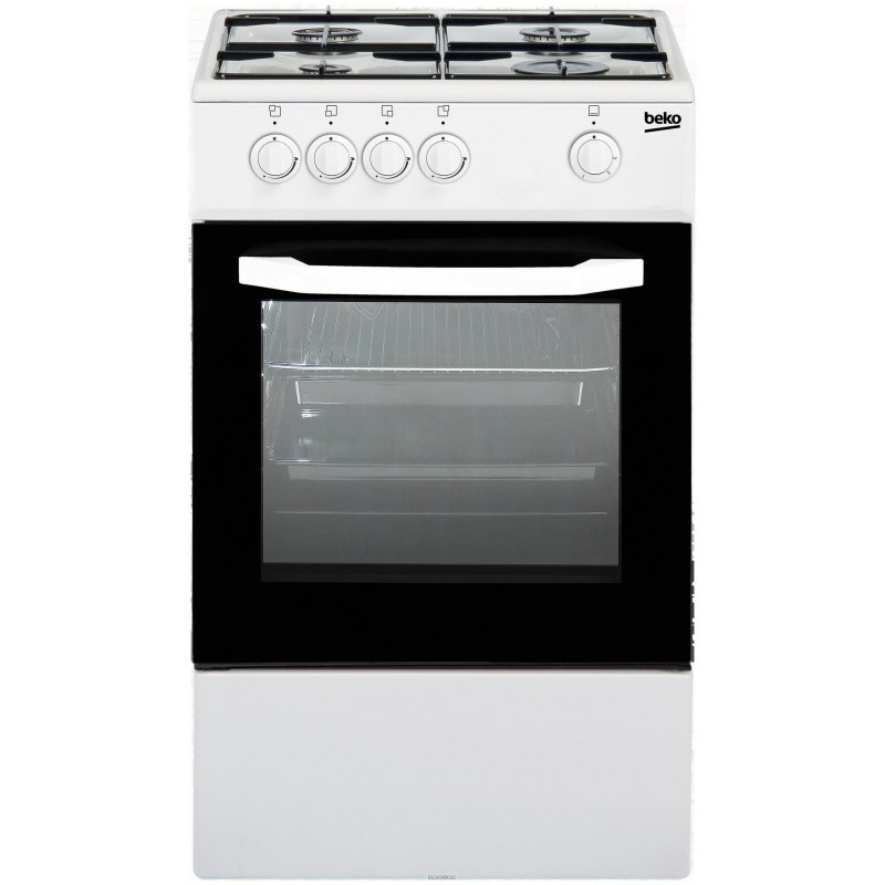 Beko CSG42000DW four et cuisinière Gaz Blanc