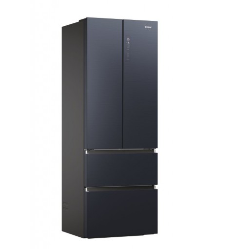 Haier FD 70 Serie 7 HFW7720ENMB side-by-side refrigerator Freestanding 477 L E Black
