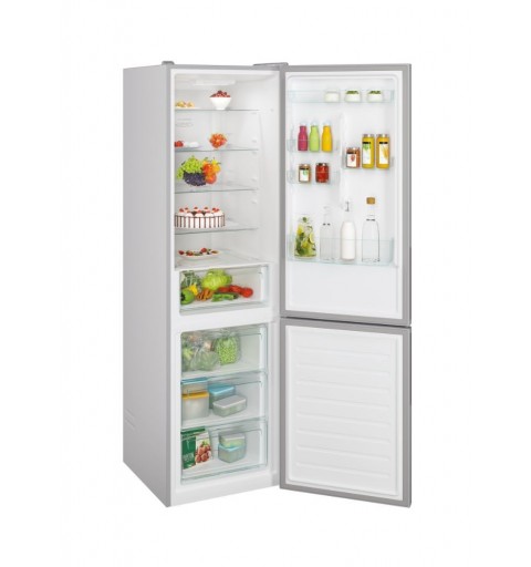 Candy Fresco CCE4T620ES fridge-freezer Freestanding 377 L E Silver