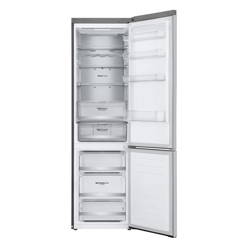 LG GBB72NSUGN réfrigérateur-congélateur Pose libre 384 L D Acier inoxydable