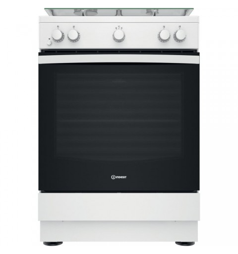 Indesit IS67G1KMW E Cocina independiente Encimera de gas Blanco A+