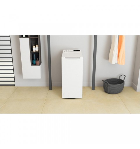 Whirlpool TDLR 7231BS IT lavadora Carga superior 7 kg 1151 RPM D Blanco