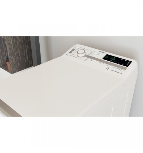 Whirlpool TDLR 6251BS IT lavadora Carga superior 6 kg 1151 RPM B Blanco