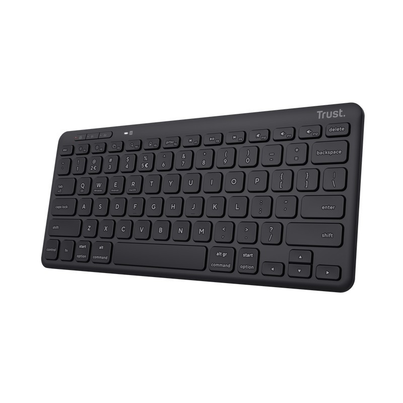 Trust Lyra teclado RF Wireless + Bluetooth QWERTY Italiano Negro