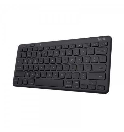 Trust Lyra clavier RF sans fil + Bluetooth QWERTY Italien Noir