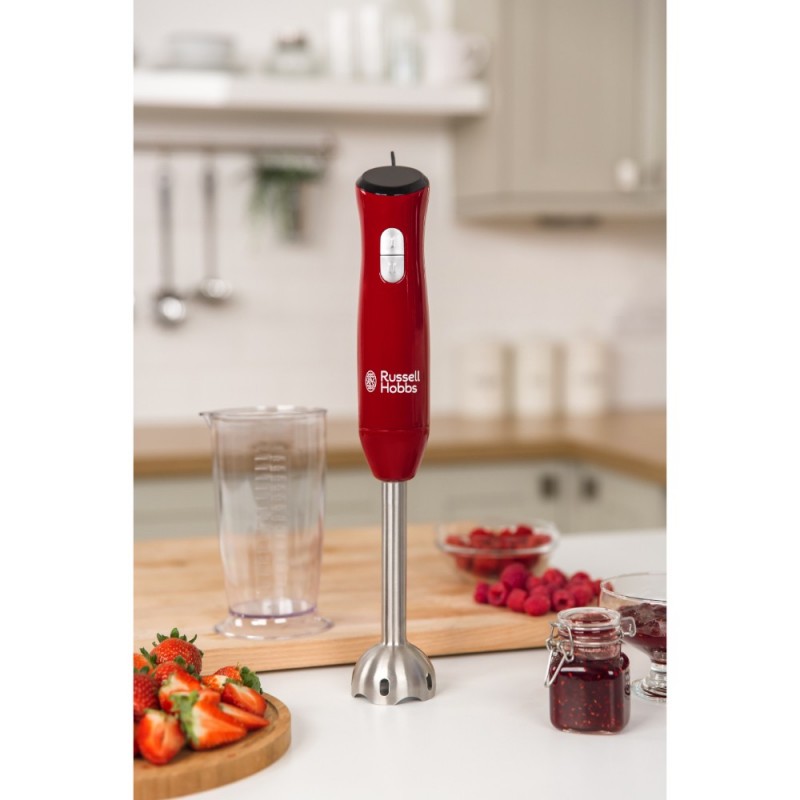 Russell Hobbs Desire 0.7 L Immersion blender 500 W Red, Stainless steel