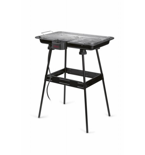 Girmi BQ21 Barbecue Dessus de table Electrique Noir, Acier inoxydable 2200 W