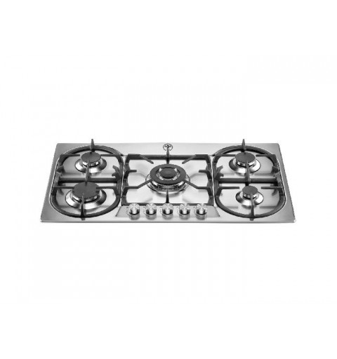 Bertazzoni La Germania P7101D9X 19 hobs Acero inoxidable Integrado 75 cm Encimera de gas 5 zona(s)